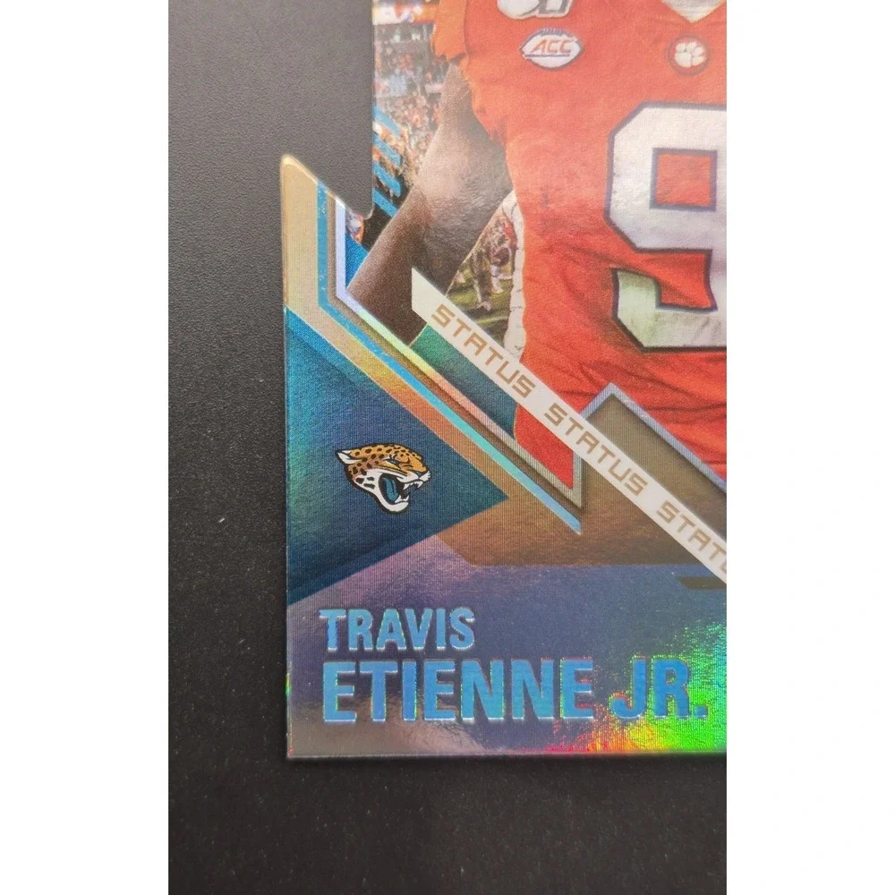 2021 Donruss Elite Travis Etienne Jr #191 Rookie Status Die Cut /24 (RC) Jaguars